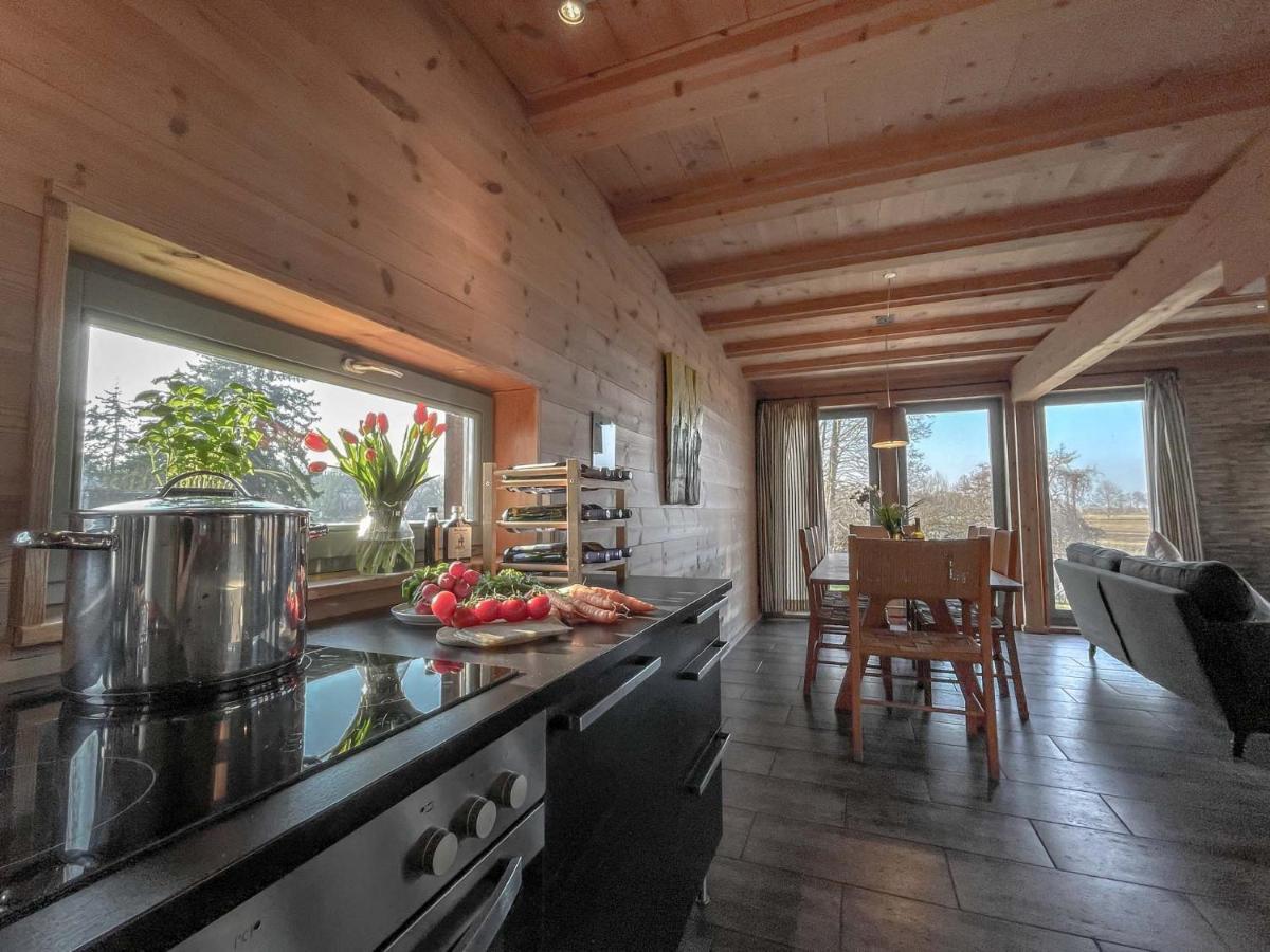 Traumhaff Kuestenchalets - Einzigartige Chalets An Der Ostsee. Ganz Aus Laerchenholz Mit Kamin Und Sauna Vogelsang-Warsin Dış mekan fotoğraf