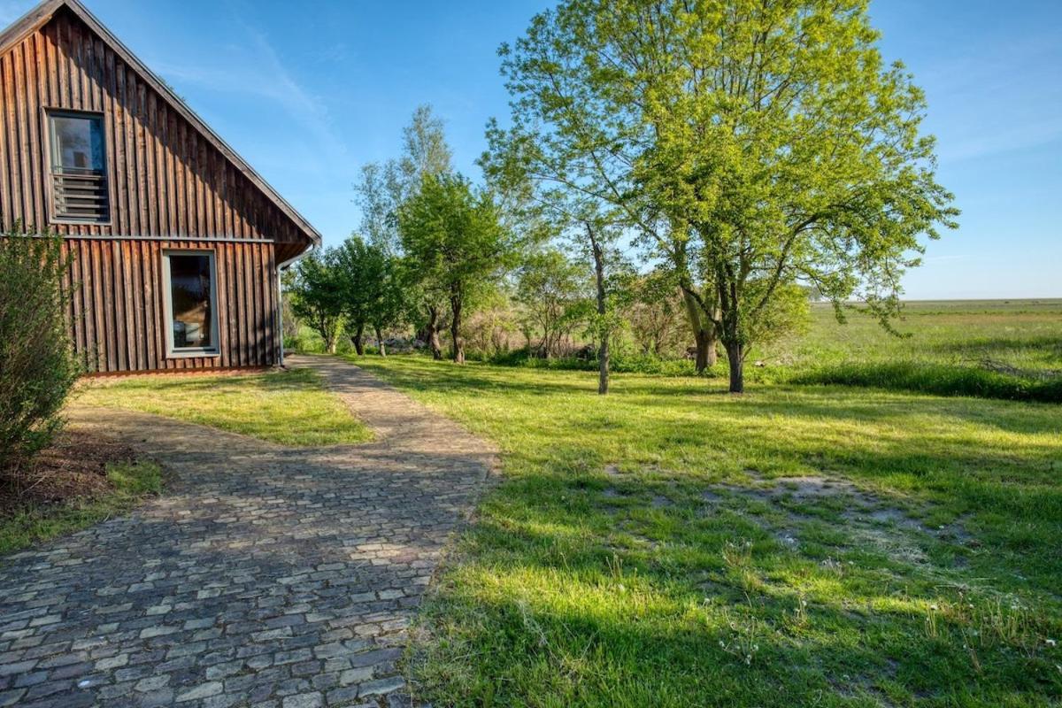 Traumhaff Kuestenchalets - Einzigartige Chalets An Der Ostsee. Ganz Aus Laerchenholz Mit Kamin Und Sauna Vogelsang-Warsin Dış mekan fotoğraf